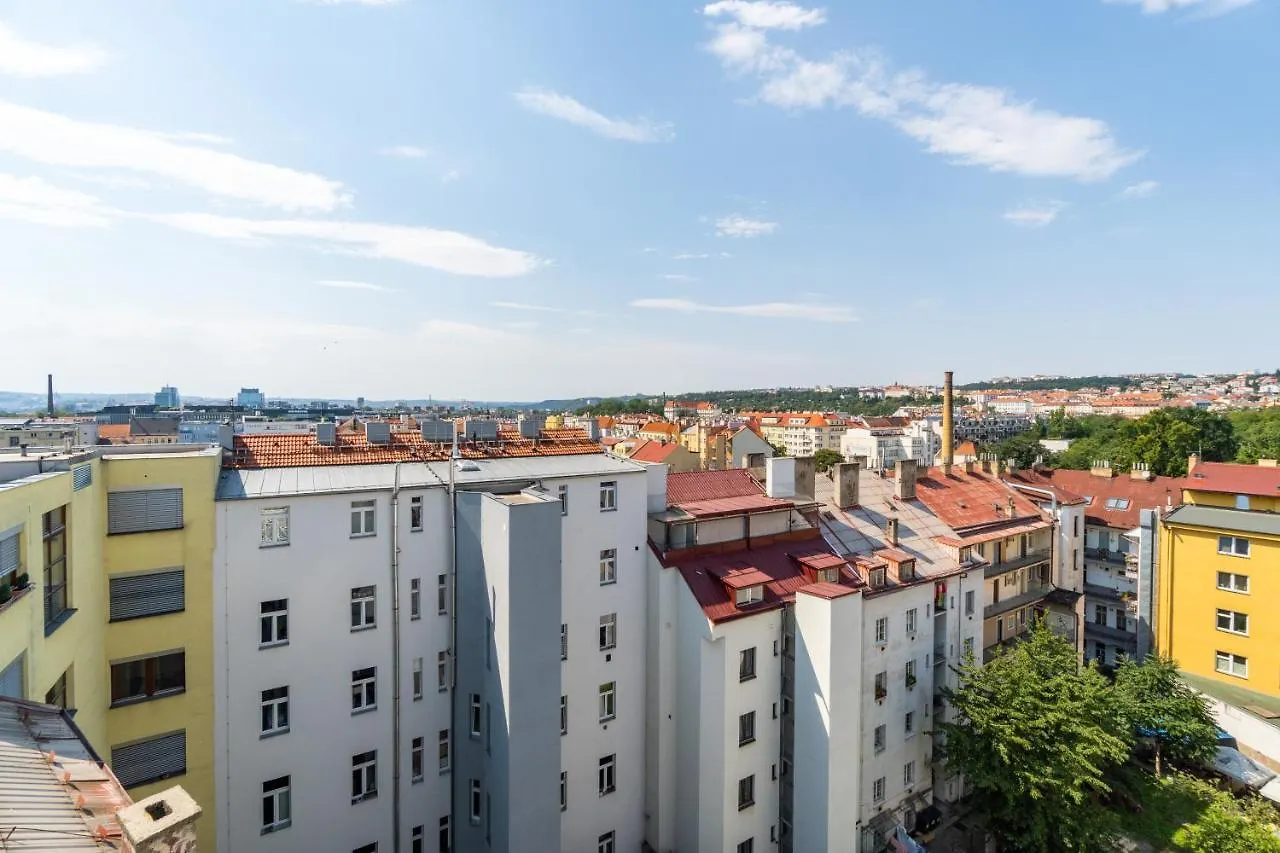 Apartament Penthouse # 81 With Panoramic City View In Elite Rezidence With Free Parking Praga